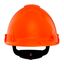 3M™ Hard Hat, Uvicator, Ratchet, Ventilated, Plastic Sweatband, Orange thumbnail 8