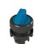 Illuminated long handle selector, 2 positions blue with marking thumbnail 1