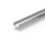Aluminium profile L 3000 B 18 H 9 colour: aluminium thumbnail 2