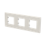Frame 3-gang / 2+2+2-modules - ABB logo - Basic - Dune thumbnail 2