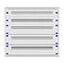 Distribution board insert KVN 60mm, 4-18K, 5-rows thumbnail 2