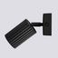 ADJUSTABLE BLACK WALL LAMP WITH SWITCH ON CARBON ROSETTLE FOR BEDROOM thumbnail 4