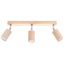 CEILING LAMP BERG 3 NATURAL WOOD GU10 3X40W IP20 thumbnail 1