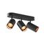 ASTO TUBE, ceiling-mounted light, cylindrical, GU10, 3x max. 10 W, black thumbnail 2