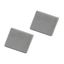 End caps for LED wall profile, silvergrey, 2 pieces thumbnail 1