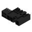 PCB plug-in connector, male header, closed side, Middle flange, THT solder connection, 7.62 mm, Number of poles: 3, 270°, Solder pin length (l): 3.5 mm, tinned, black, Box thumbnail 2