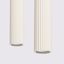 HANGING LAMP WITH TWO HANGS AND BEIGE GROOVED LAMPSHADES, CARBON SERIES thumbnail 7
