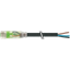 M8 female 0° A-cod. with cable LED PUR 3x0.25 bk 5m PU = 20 thumbnail 1