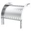 CONVEX DESCENDING CURVE 90° - BRN35 - WIDTH 395MM - RADIUS 150° - FINISHING Z275 thumbnail 2
