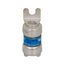 Eaton Bussmann series TPS telecommunication fuse, PCB tab, bolt tag, 170 Vdc, 35A, 100 kAIC, Non Indicating, Current-limiting, Non-indicating, Glass melamine tube, Silver-plated brass ferrules thumbnail 1