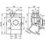 Gutter clamp StSt f. bead 16-22mm with clamping frame for Rd 6-10mm thumbnail 2