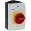 Main switch, P1, 40 A, surface mounting, 3 pole, 1 N/O, 1 N/C, Emergency switching off function, Lockable in the 0 (Off) position, hard knockout versi thumbnail 2