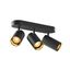 ASTO TUBE, ceiling-mounted light, cylindrical, GU10, 3x max. 10 W, black thumbnail 4