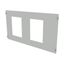 ProfiSNAP Front Plate, for enclosure width 1000mm, H=500mm, prepared f thumbnail 1