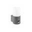 Facade luminaire CORTA with motion sensor, E27, max. 25 W, IP44, graphite thumbnail 1