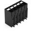 SMD PCB terminal block push-button 1.5 mm² black thumbnail 1