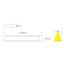WHITE LED 48W WW 1200x120mm IP20 230V thumbnail 2