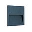 ANTHRACITE WALL RECESSED 3W CCTV IP65 DARK LIGHT 230V thumbnail 1