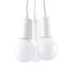 HANGING LAMP DIEGO 3 WHITE E27 3X60W IP20 thumbnail 1