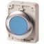 M30I-FDR-B Pushbutton, RMQ-Titan, flat, maintained, Blue, blank, Front ring stainless steel thumbnail 2