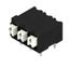 Printed circuit board terminals, 5.00 mm, Number of poles: 3, 90°, Solder pin length (l): 3.5 mm, black, PUSH IN with actuator, Clamping range, max. : 1.5 mm², Tape thumbnail 3