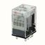 Relay, plug-in, 4PDT, 5 A, mech. & LED indicator, RC circuit, 100/110 MYS 4211B thumbnail 2
