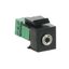 0229/43-500 Keystone module with 3.5mm Mini-Audio black thumbnail 2