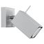 WALL LAMP MERIDA 1 GREY GU10 1X40W IP20 thumbnail 8