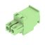 PCB plug-in connector, female plug, 3.81 mm, Number of poles: 2, 270°, Clamping yoke connection, Clamping range, max. : 1.5 mm², Box thumbnail 4