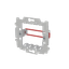 Support 1-gang / 2-modules with claws thumbnail 2