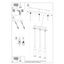 HANGING LAMP PABLO 3L BLACK GU10 3X40W IP20 thumbnail 4