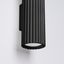 BLACK VERTICAL UP-DOWN CARBON WALL LAMP FOR ELEGANT ROOMS thumbnail 7