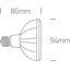 PAR30 LED 10W WW E27 230V thumbnail 2