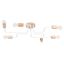 TIMBO CHANDELIER 6 WHITE 6XE27 thumbnail 2
