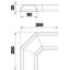 KH DU 9035 90 Bend, horizontal, 90° for DU 6035 thumbnail 2
