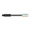 pre-assembled connecting cable Eca Socket/open-ended white thumbnail 3