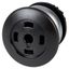 M22-DP-S-X Mushroom actuator, RMQ-Titan, Mushroom, momentary, Mushroom black, Without button plate, Bezel: titanium thumbnail 5