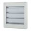 BF-OT-4/132-G-C Complete surface-mounted flat distribution board with window, grey, 33 SU per row, 4 rows, type C thumbnail 2