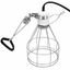 Clamp Heat Lamp Fixture, Steel Cage Wire, Max 150W, 220-240V, IPX2, 140 x 220mm thumbnail 1