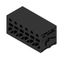 Printed circuit board terminals, 5.08 mm, Number of poles: 6, 90°, Solder pin length (l): 3.5 mm, tinned, black, PUSH IN without actuator, Clamping range, max. : 2.5 mm², Box thumbnail 2