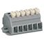 2-conductor terminal strip on one side with push-buttons with fixing f thumbnail 2