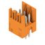 PCB plug-in connector, male header, open side, THT solder connection, 3.50 mm, Number of poles: 6, 180°, Solder pin length (l): 3.5 mm, tinned, orange, Box thumbnail 4