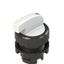 Long handle selector, 3 positions white with marking thumbnail 1