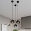 HANGING LAMP TULOS 3P BLACK E27 3X60W IP20 thumbnail 6