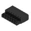 PCB plug-in connector, female plug, 3.81 mm, Number of poles: 7, 180°, PUSH IN with actuator, Clamping range, max. : 1.5 mm², Box thumbnail 3