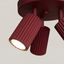 Ceiling lamp KARBON 3P burgundy thumbnail 3