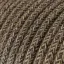 Linen Brown Melange Textile Cable - The Original Creative-Cables - RN04 round 2x0.75mm / 3x0.75mm thumbnail 2