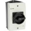 T3-4-8344/I2/SVB-SW Main switch, T3, 32 A, surface mounting, 4 contact unit(s), 8-pole, STOP function, With black rotary handle and locking ring, Lockable in the 0 (Off) thumbnail 12