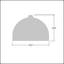 VIC2 48L70-740 NR CL2 N8M R9006 - LED road lighting luminaire thumbnail 3