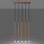 PASTELO HANGING LAMP 5L GOLD G9 5X8W IP20 thumbnail 3